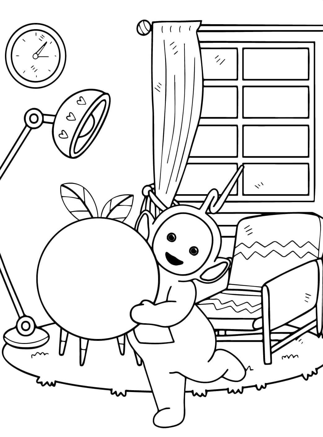 ระบายสี ลาล่า พิมพ์ได้