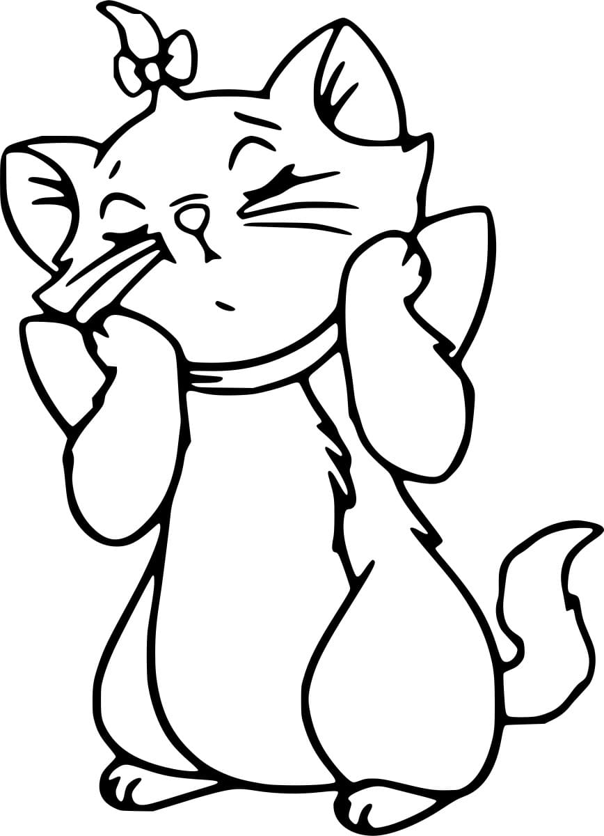 ระบายสี มารี สแตนดิง