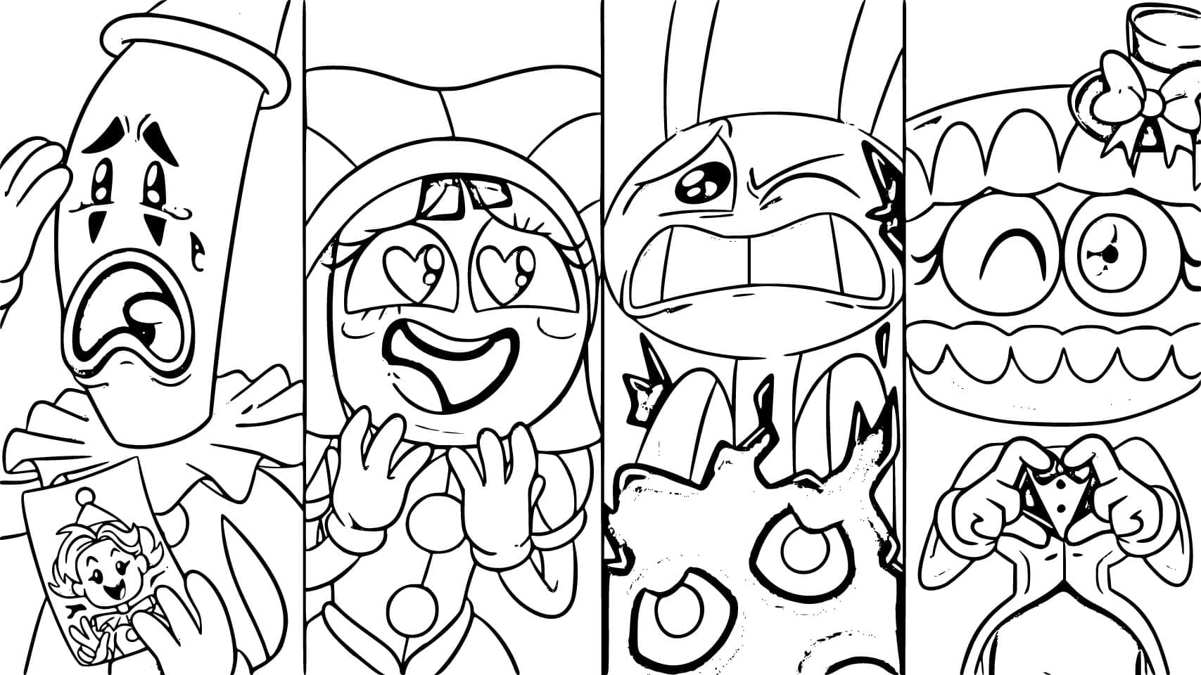 ระบายสี มหัศจรรย์โรงละครดิจิตอล การ์ตูน