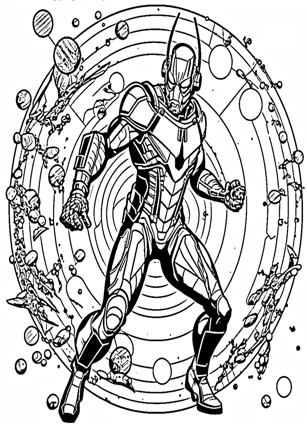 ระบายสี ภาพยนตร์แอนท์แมน