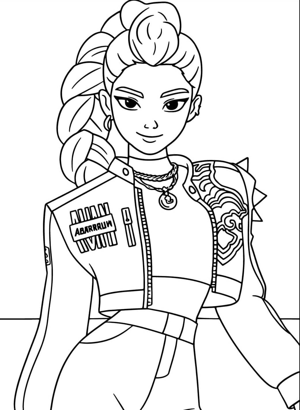 ระบายสี พริตตี้ รูมิ เกิร์ลกรุ๊ปนักล่านักล่า