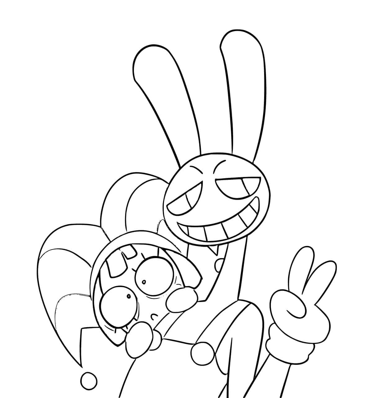 ระบายสี ปอมนีและแจ็กซ์