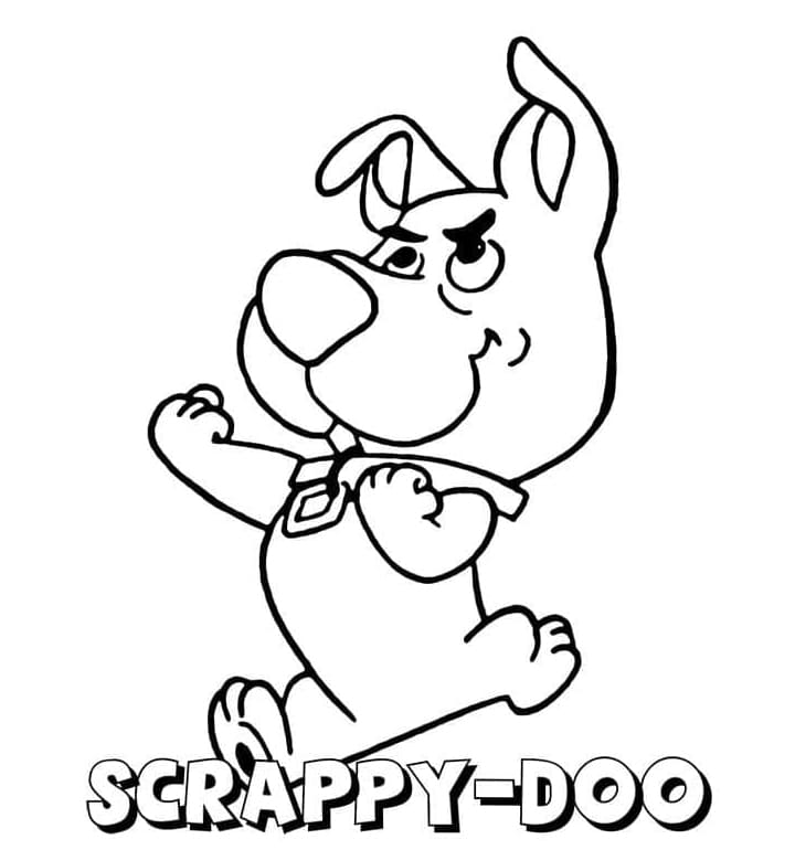 ระบายสี สแครปปี้ดู น่ารัก