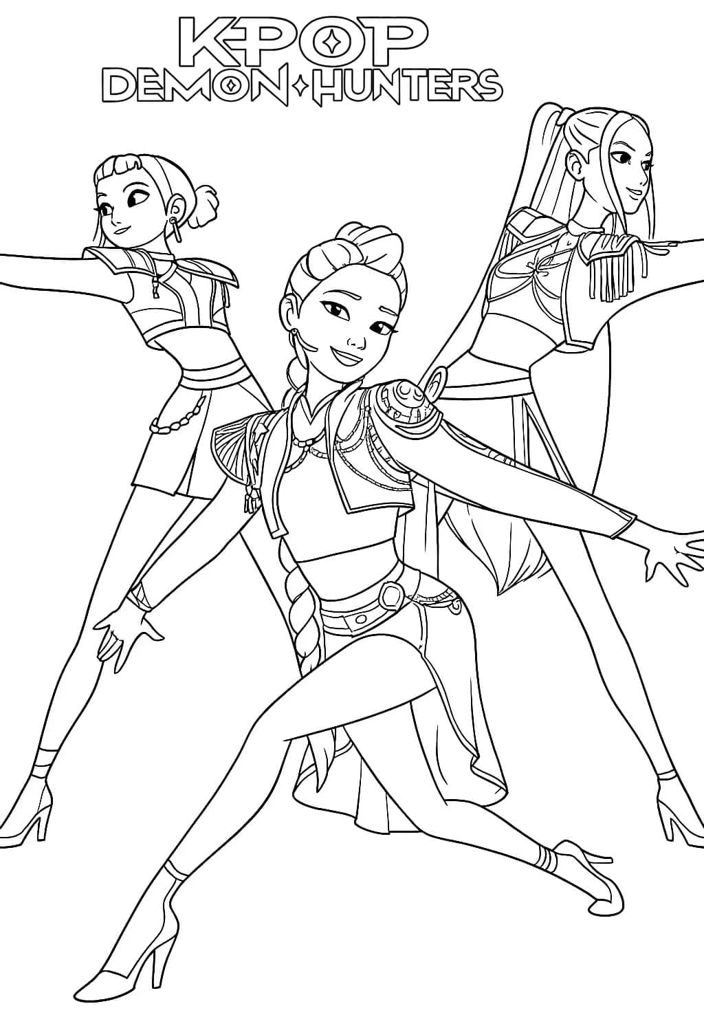 ระบายสี สาวๆจากเกิร์ลกรุ๊ปนักล่านักล่า