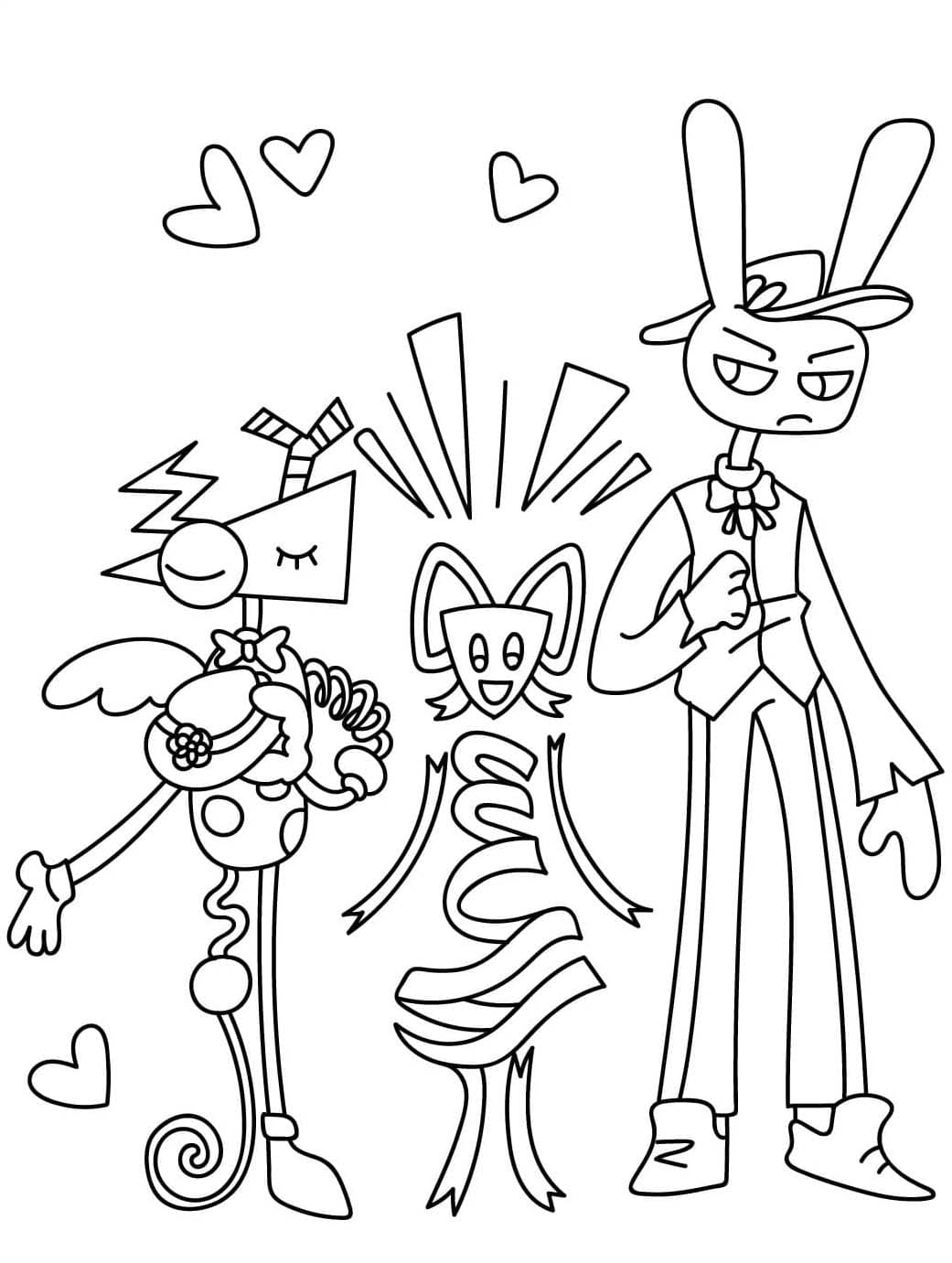 ระบายสี ซูเบิล แจ็กซ์ และแก๊งค์เกิล