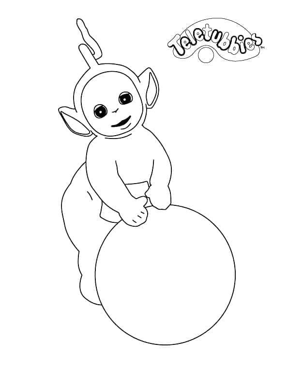 ระบายสี เทเลทับบี้ส์ผู้เป็นมิตร ลาล่าลา