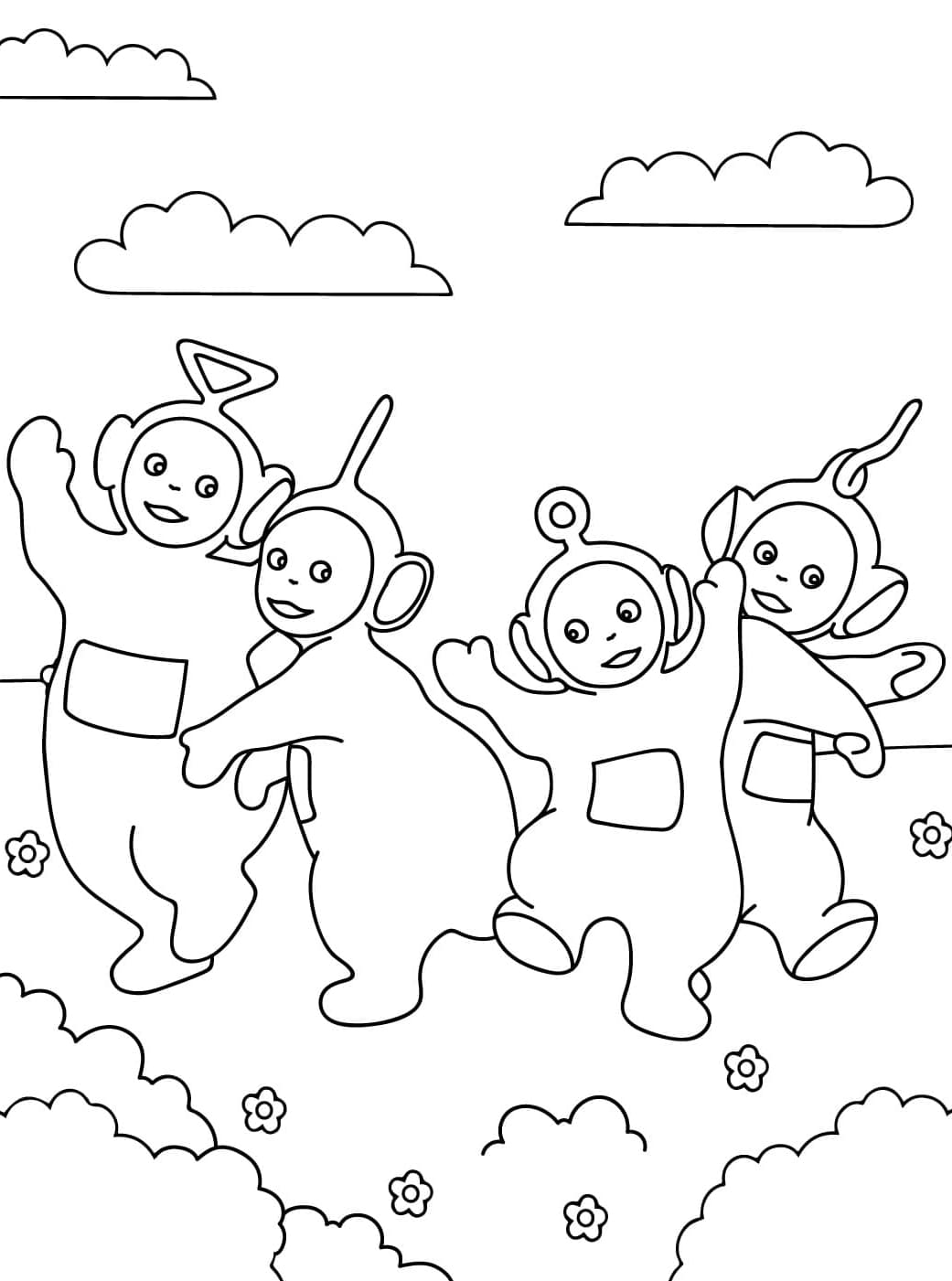 ระบายสี เทเลทับบี้ส์ ไวลด์เบรน