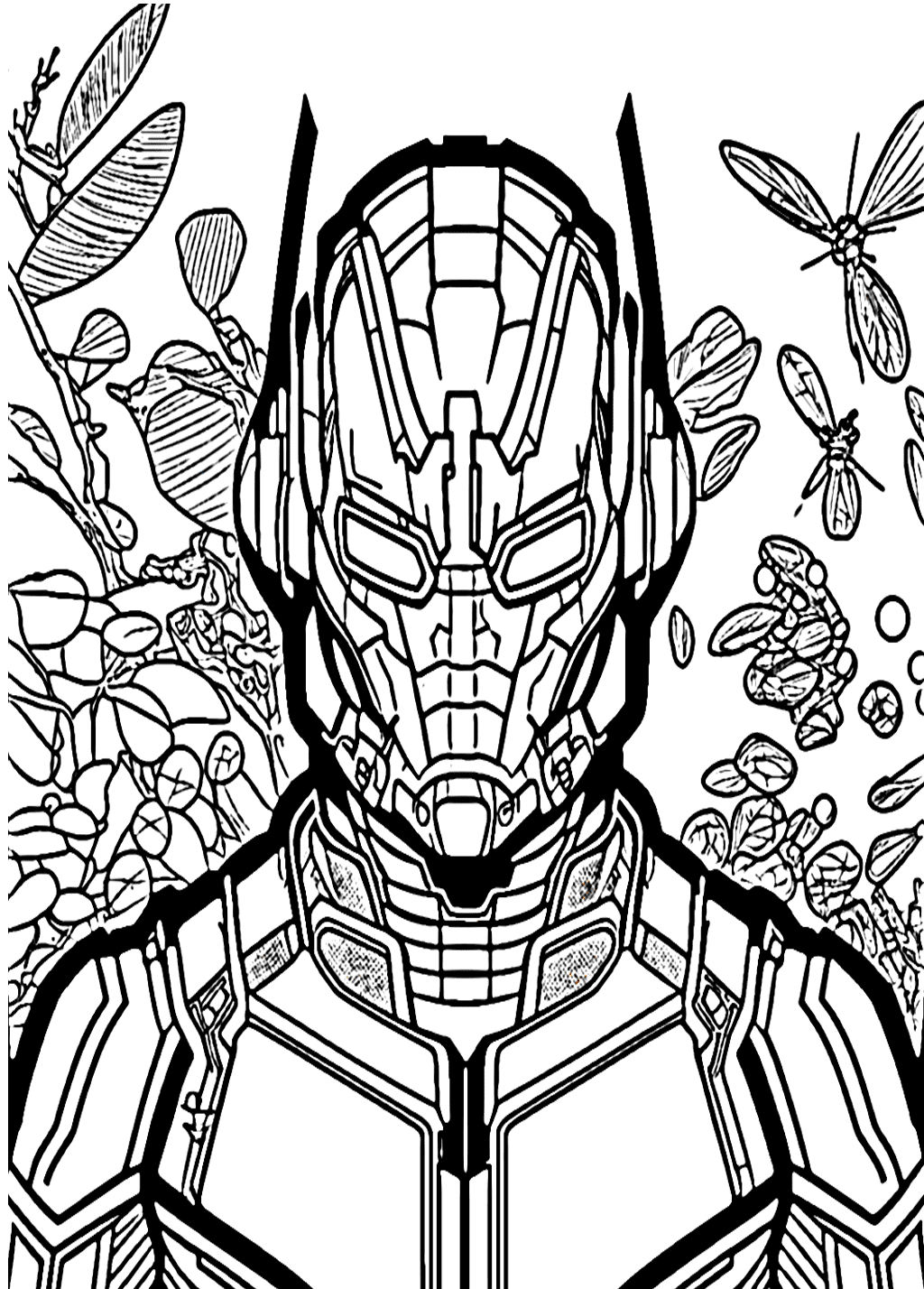 ระบายสี แอนท์แมน เท่มาก