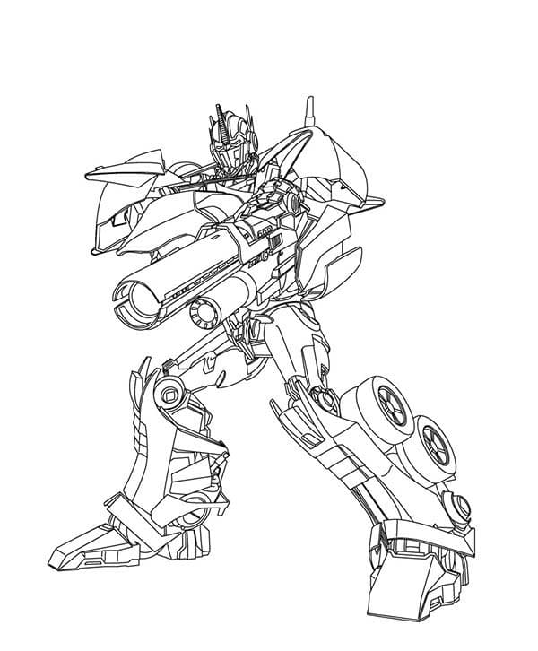 ระบายสี ออพติมัส ไพรม์ จากทรานส์ฟอร์เมอร์ส