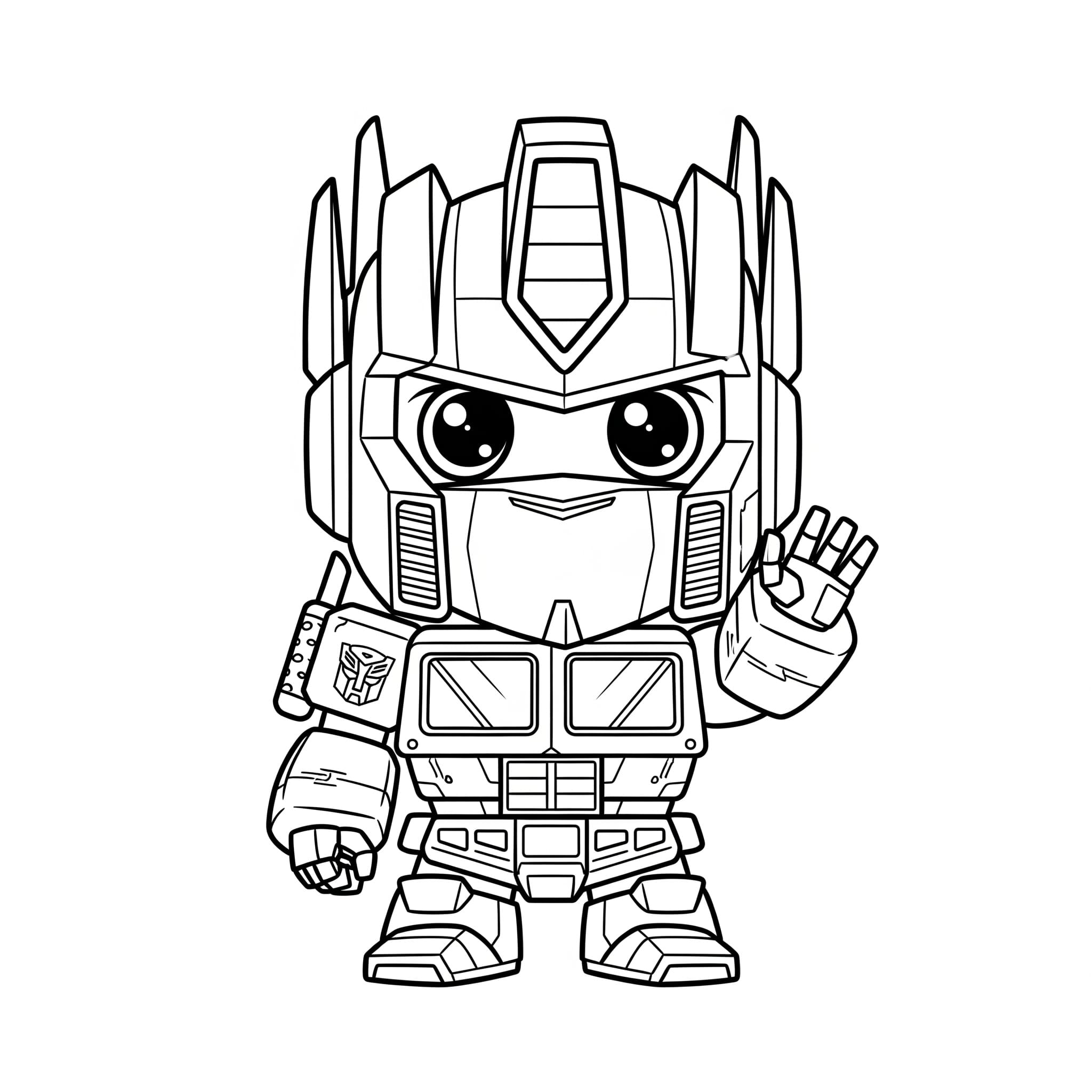 ระบายสี ออพติมัส ไพรม์ จิบิ