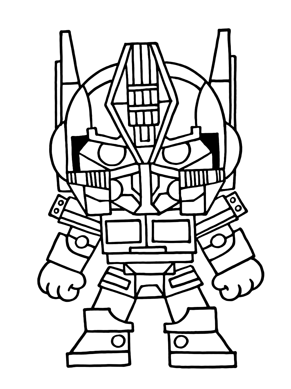 ระบายสี ออพติมัส ไพรม์ น่ารัก