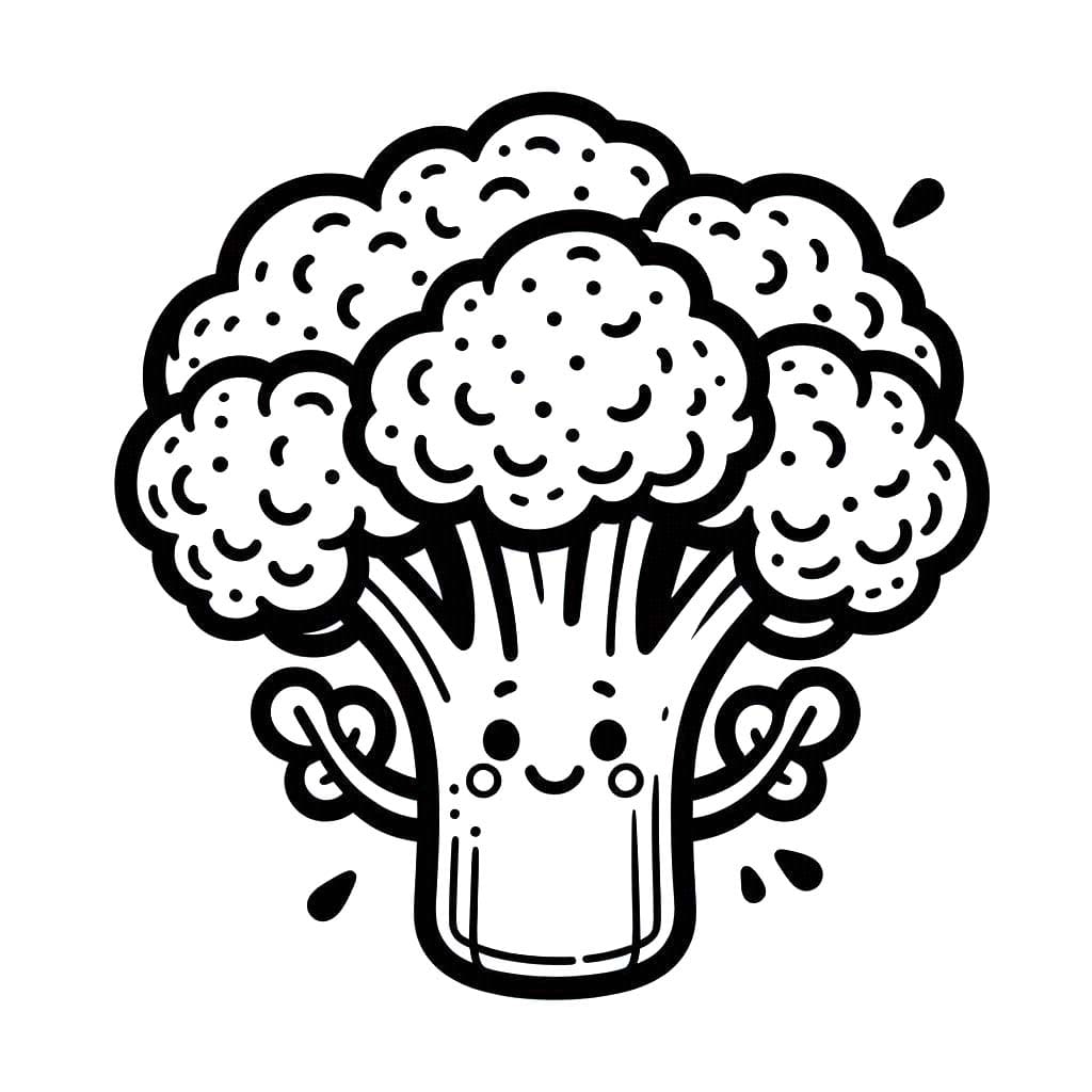 ระบายสี บร็อคโคลี่บิวตี้