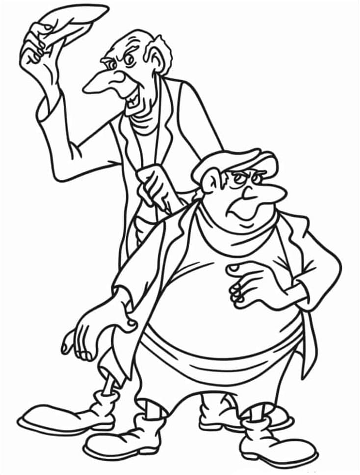 ระบายสี แจสเปอร์และฮอเรซ