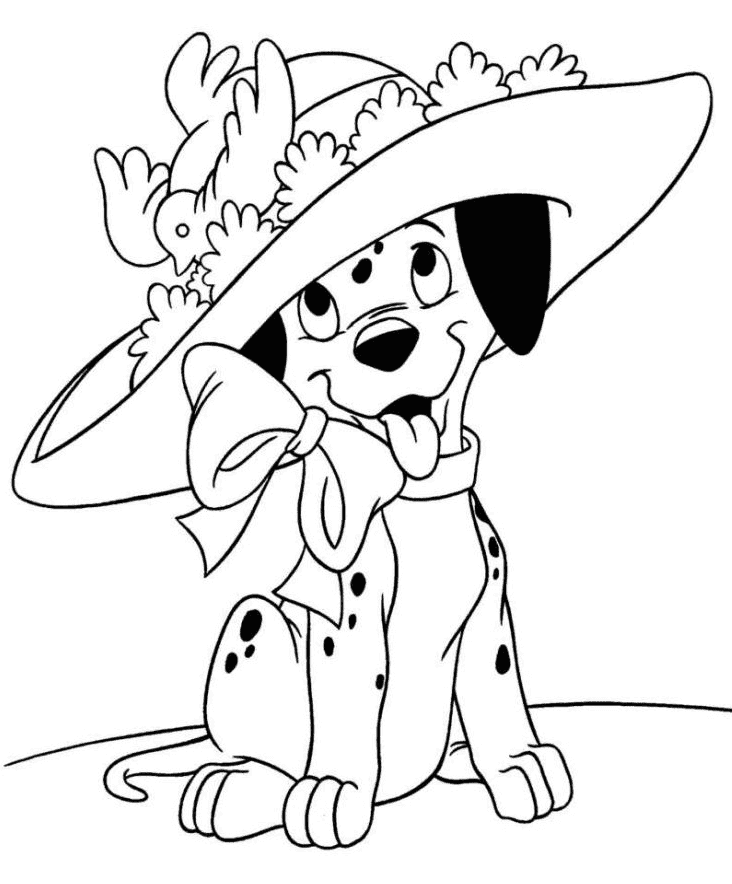 ระบายสี ดัลเมเชียนแสนสวย