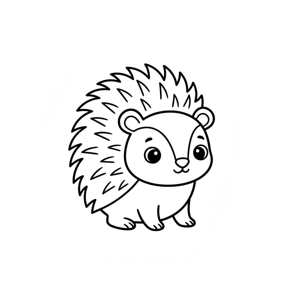 ระบายสี กำลังมองหาเม่น