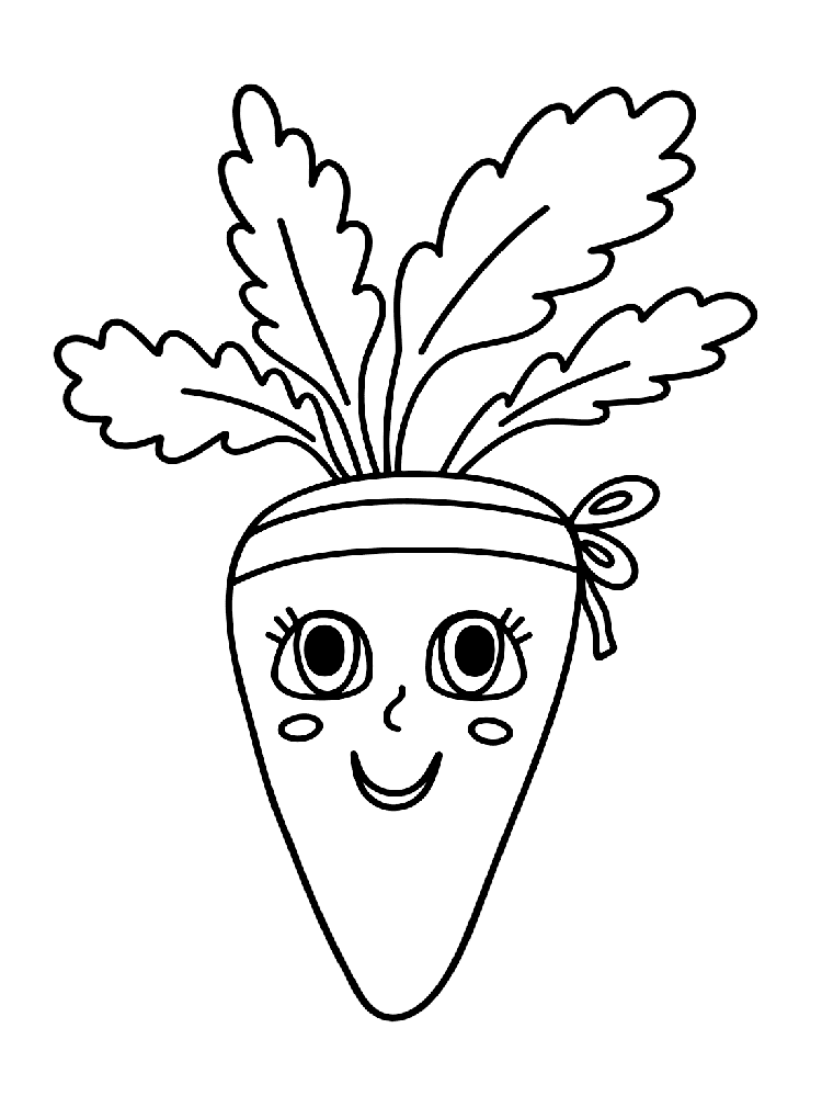 ระบายสี แครอทน่ารักมาก