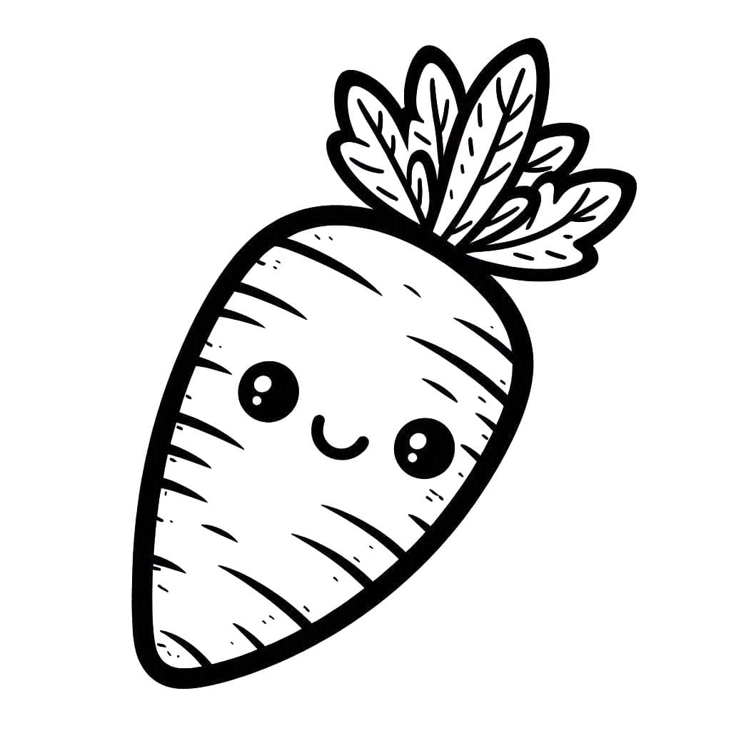 ระบายสี แครอทแสนสุข