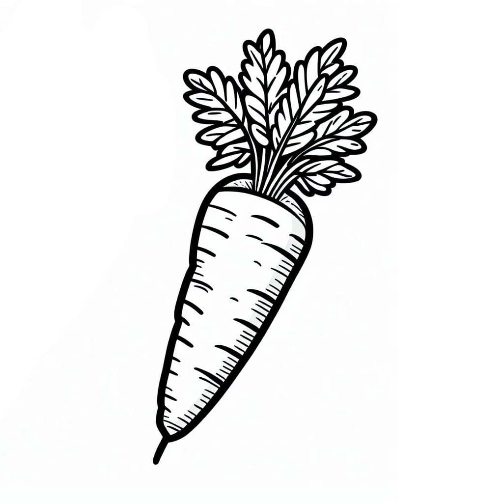 ระบายสี แครอทสด