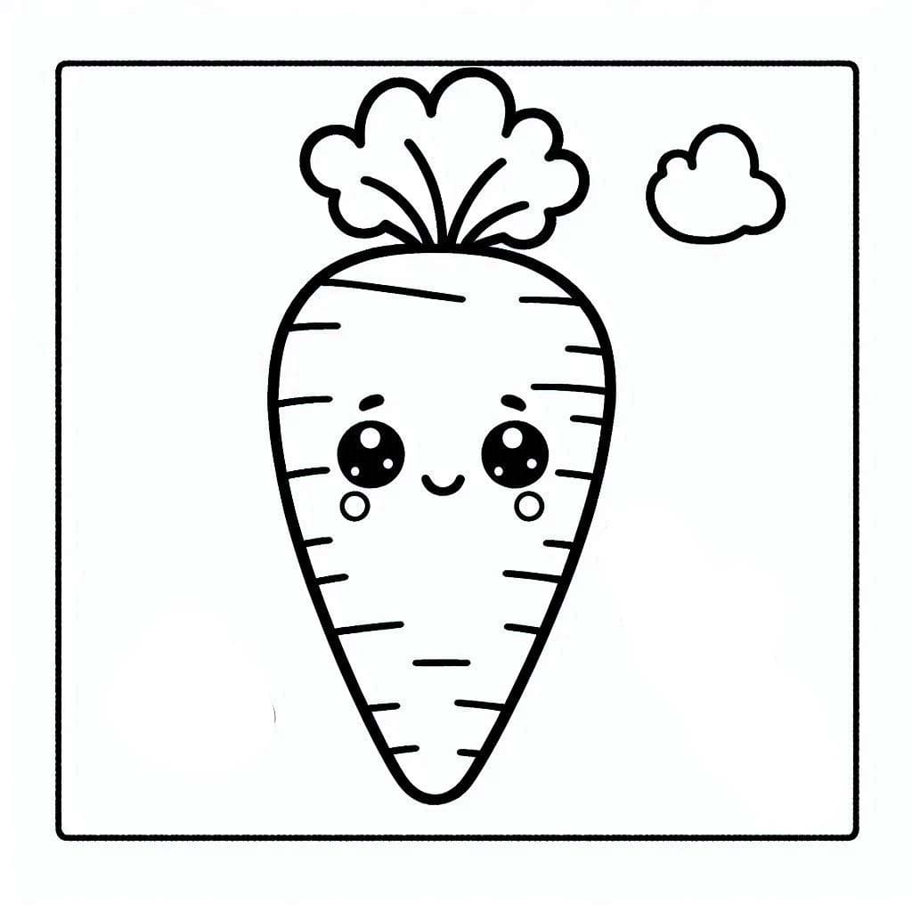 ระบายสี แครอทตลก