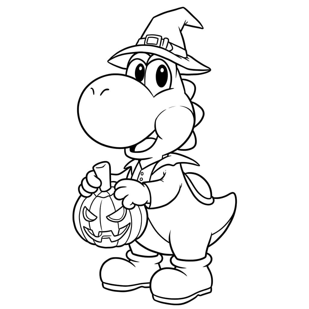 ระบายสี แม่มดโยชิ