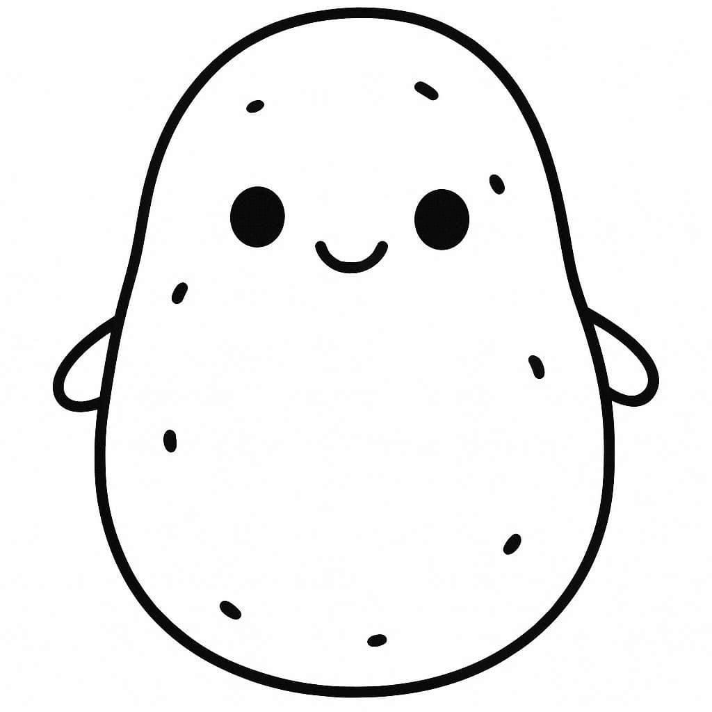 ระบายสี มันฝรั่งจิบิ