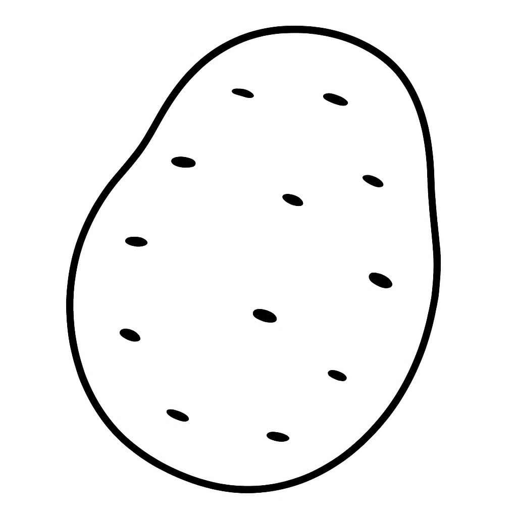 ระบายสี มันฝรั่งเสีย