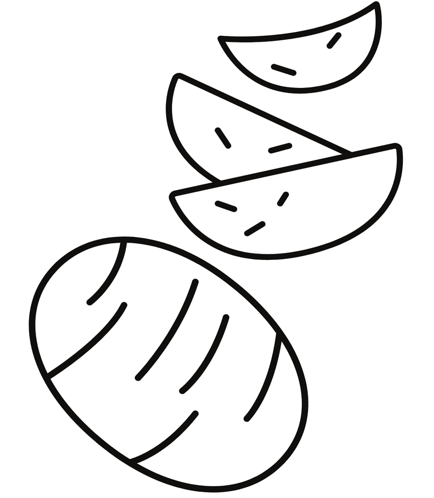 ระบายสี ไม่มีมันฝรั่ง