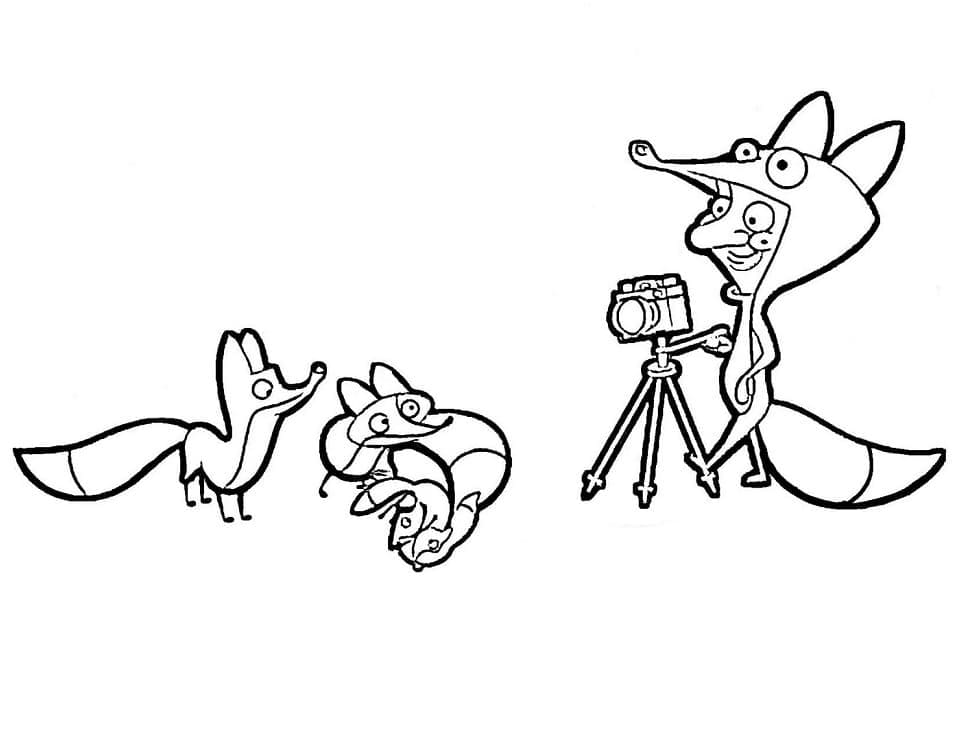 ระบายสี มิสเตอร์บีนและฟ็อกซ์