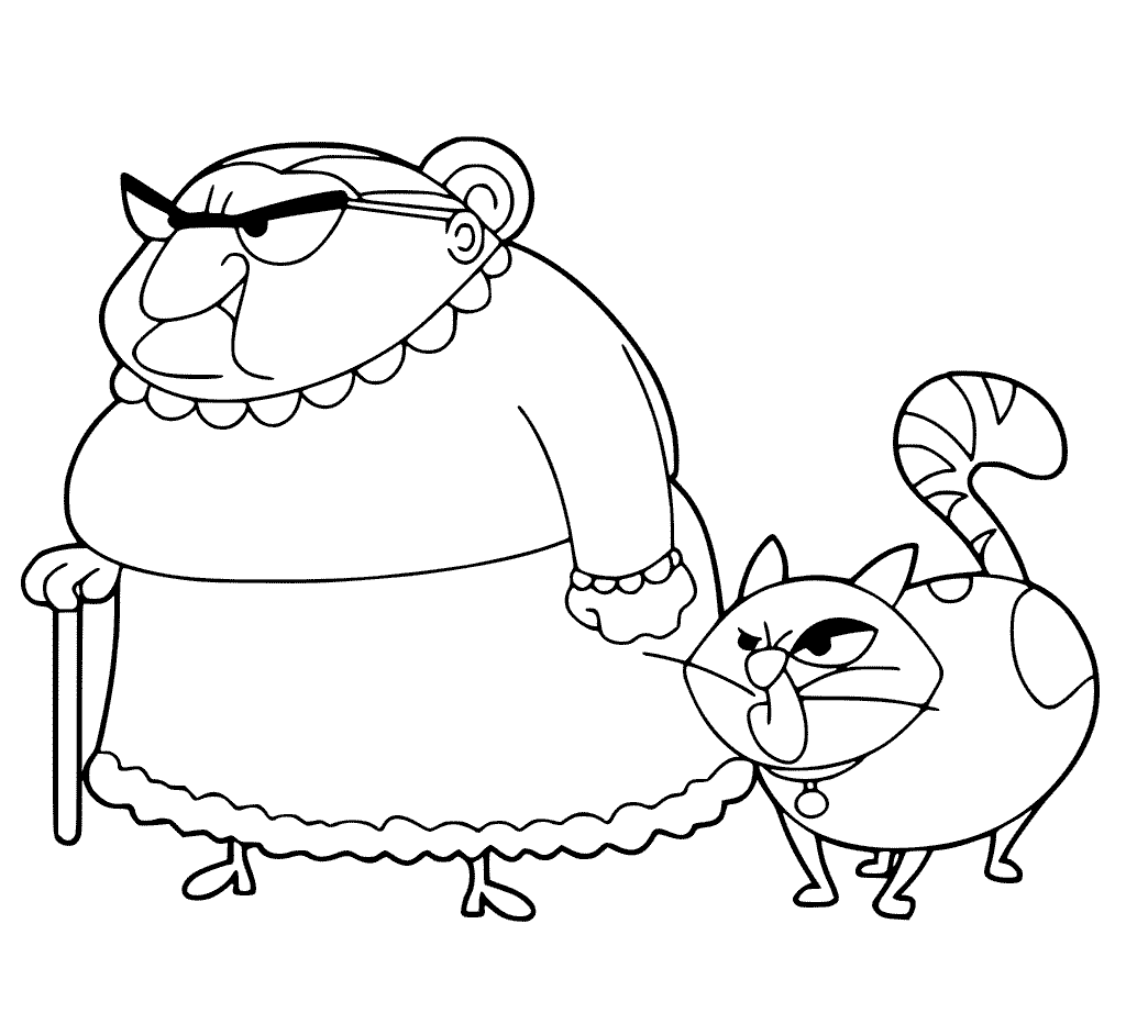 ระบายสี นางวิคเก็ตและสแครปเปอร์