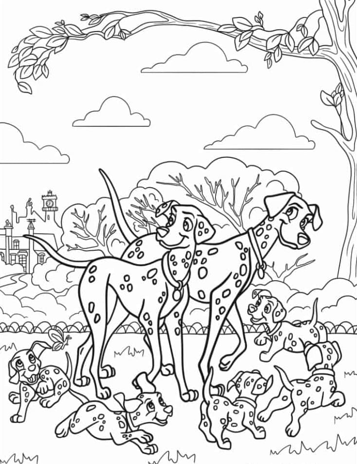 ระบายสี โป อิน เดอะ พาร์ค