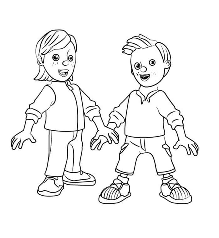 ระบายสี ซาร่าห์และเจมส์