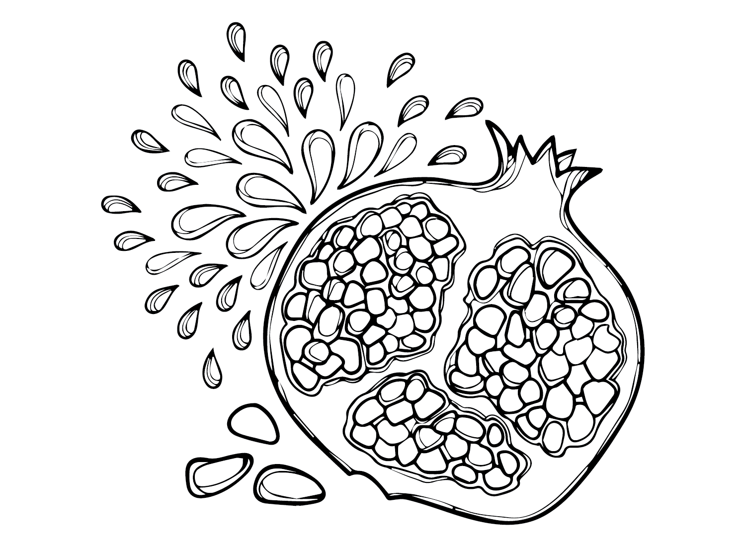 ระบายสี ทับทิมพิมพ์