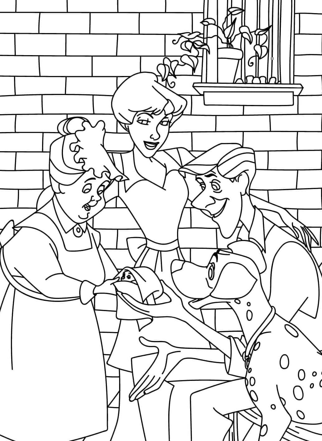 ระบายสี ทรามวัยกับไอ้ด่าง เป็นกันเอง