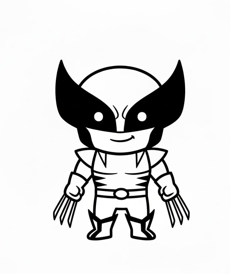 ระบายสี วูล์ฟเวอรีนปกติ