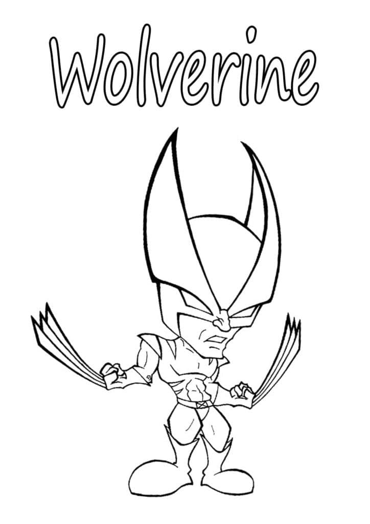 ระบายสี วูล์ฟเวอรีนสุดฮา