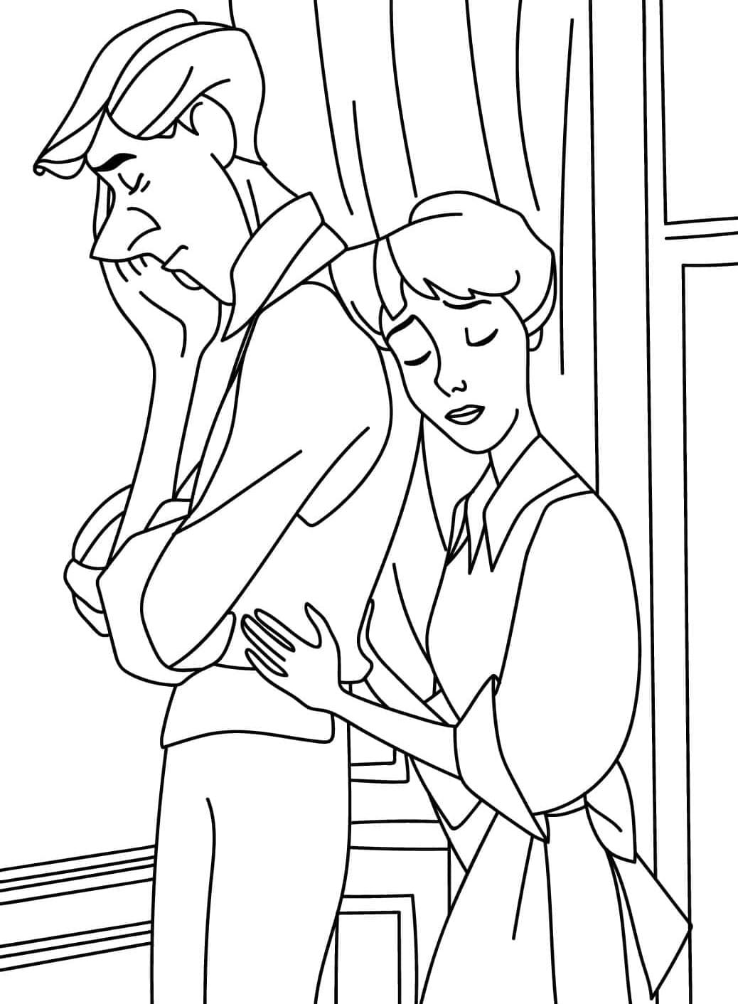 ระบายสี อานิตา แรดคลิฟฟ์ และโรเจอร์ แรดคลิฟฟ์