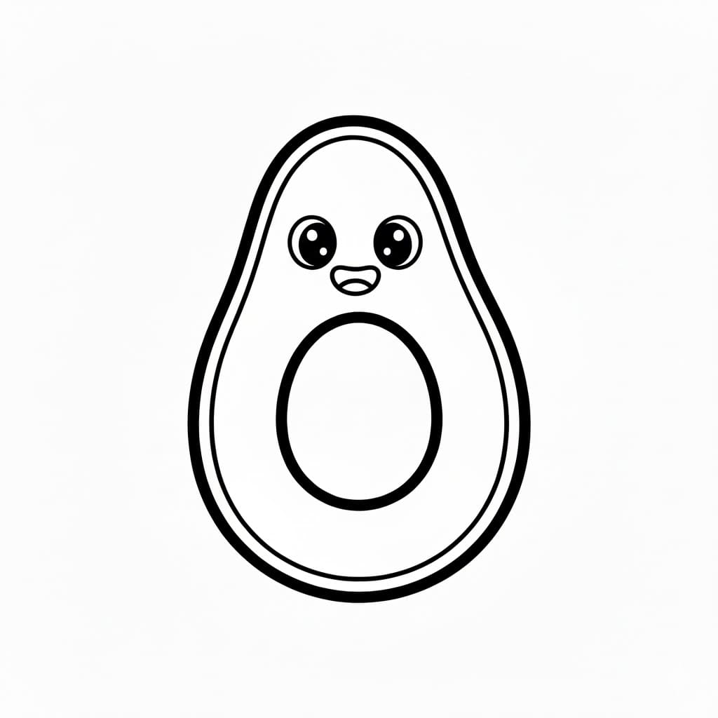 ระบายสี อะโวคาโดที่น่าทึ่ง