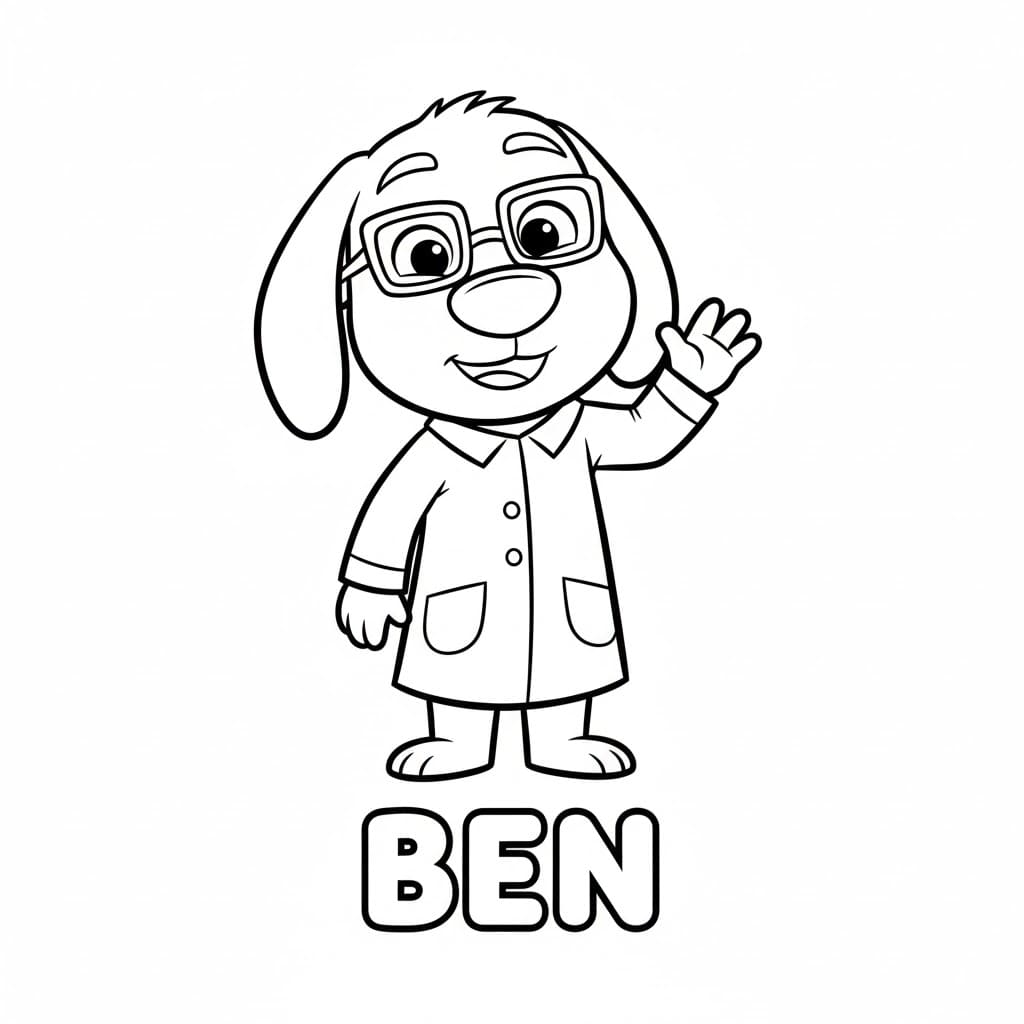 ระบายสี เบ็น