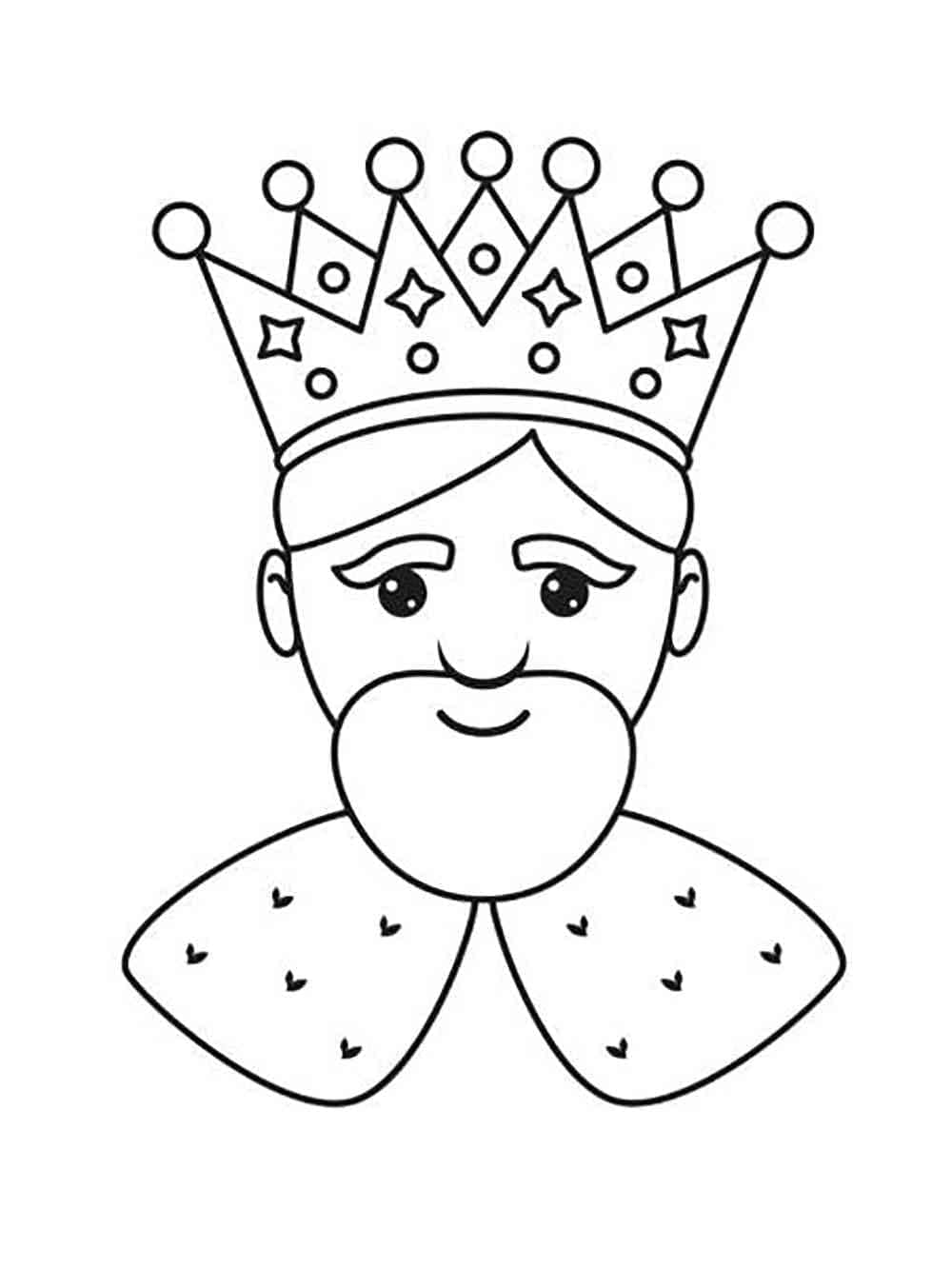 ระบายสี ใบหน้ากษัตริย์แห่งความสุข