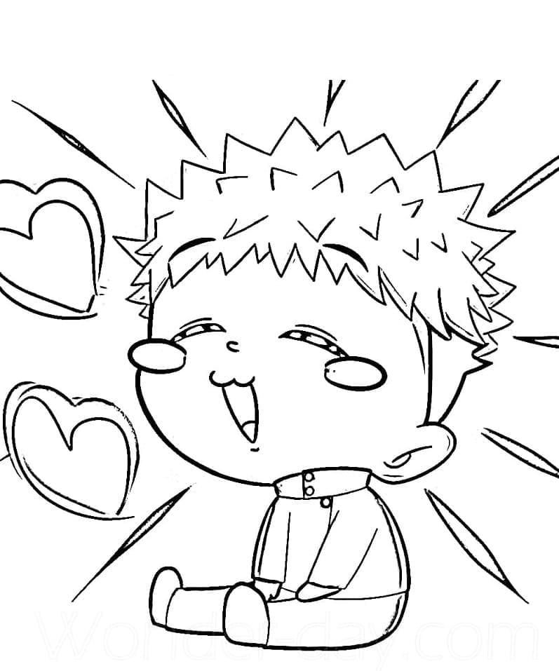 ระบายสี จิบิ ยูจิ อิทาโดริ