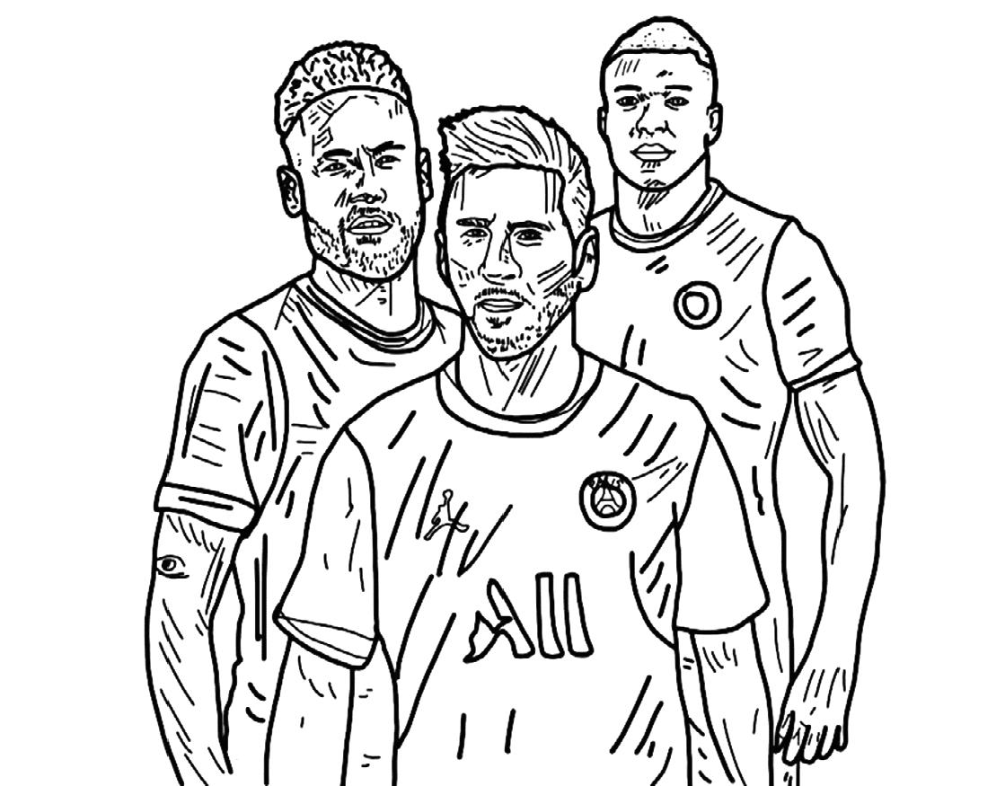 ระบายสี คีเลียน เอ็มบัปเป้ รูปภาพฟรี