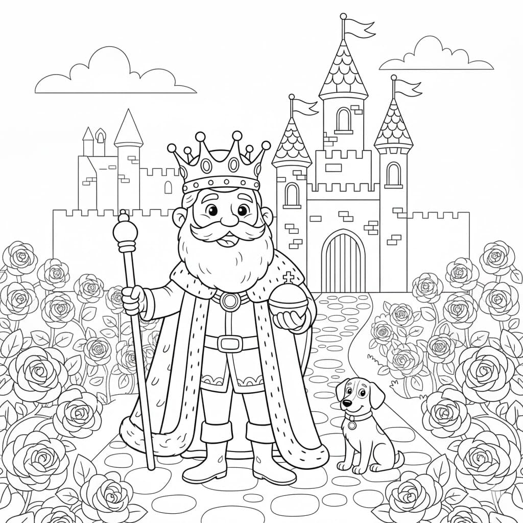 ระบายสี กษัตริย์ผู้มหัศจรรย์