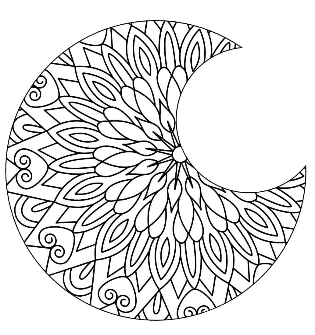 ระบายสี มณฑลแห่งดวงจันทร์