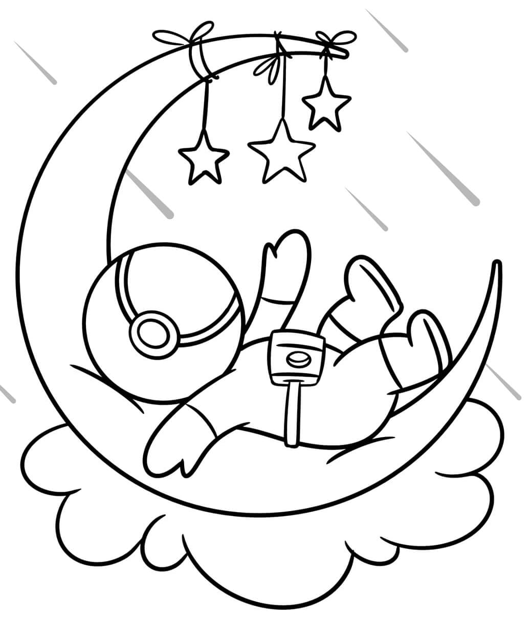 ระบายสี นักบินอวกาศบนดวงจันทร์ฟรี