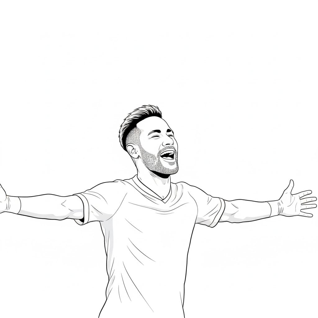 ระบายสี เนย์มาร์ ดี