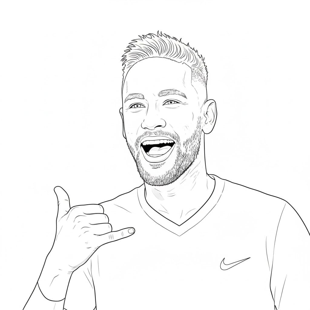 ระบายสี เนย์มาร์