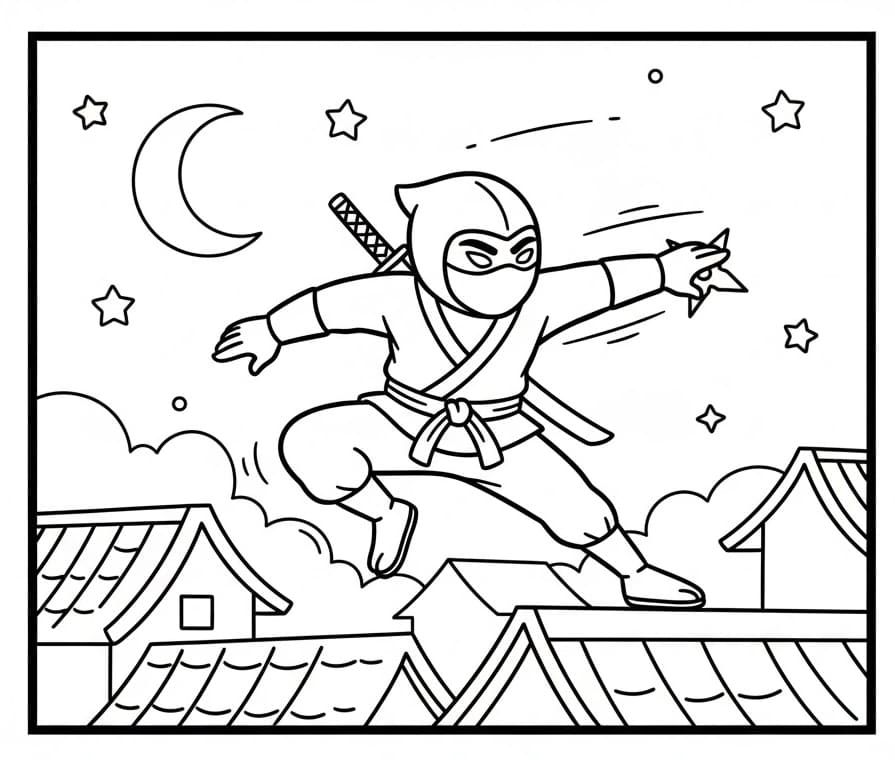 ระบายสี นินจา ซิมเพิล