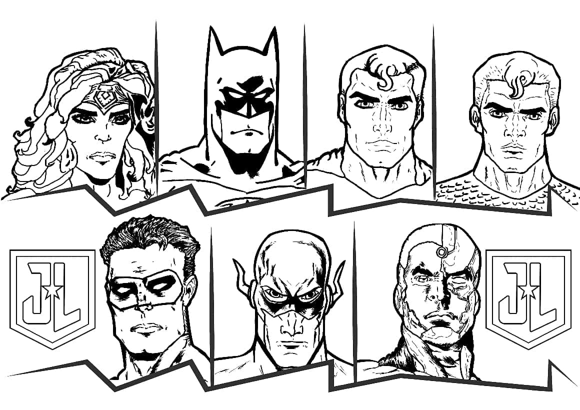 ระบายสี เผชิญหน้ากับ จัสติซ ลีก