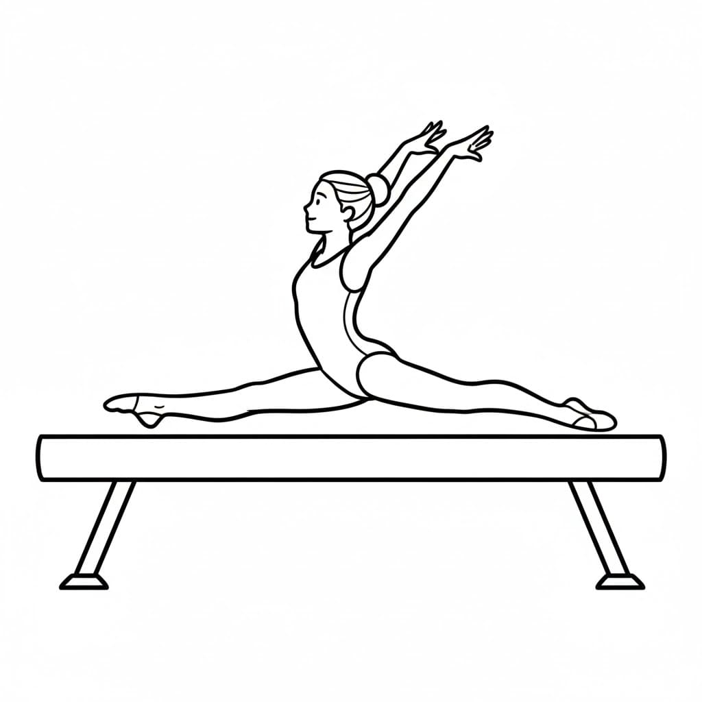 ระบายสี พิมพ์ยิมนาสติกศิลป์