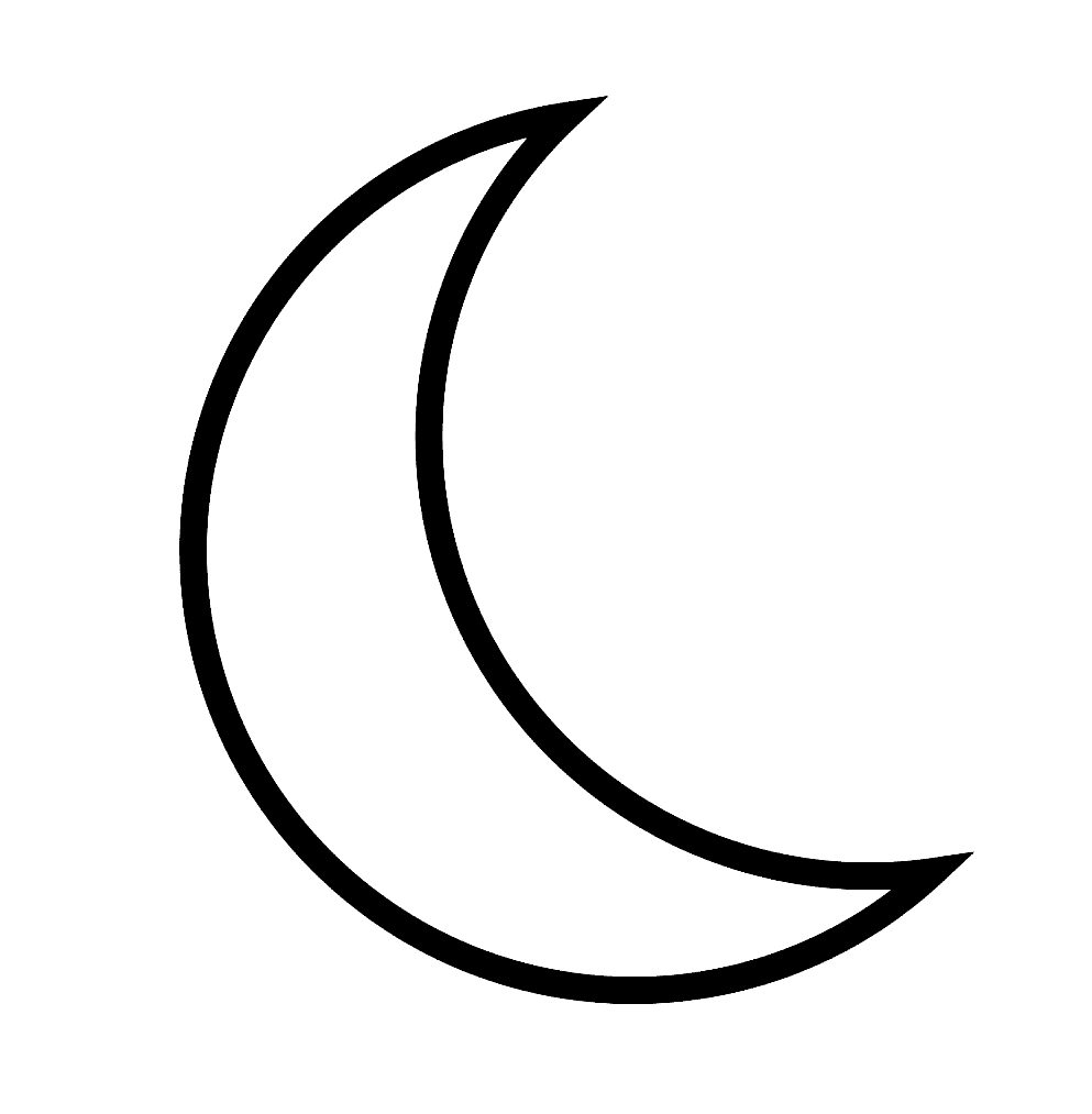 ระบายสี ดวงจันทร์